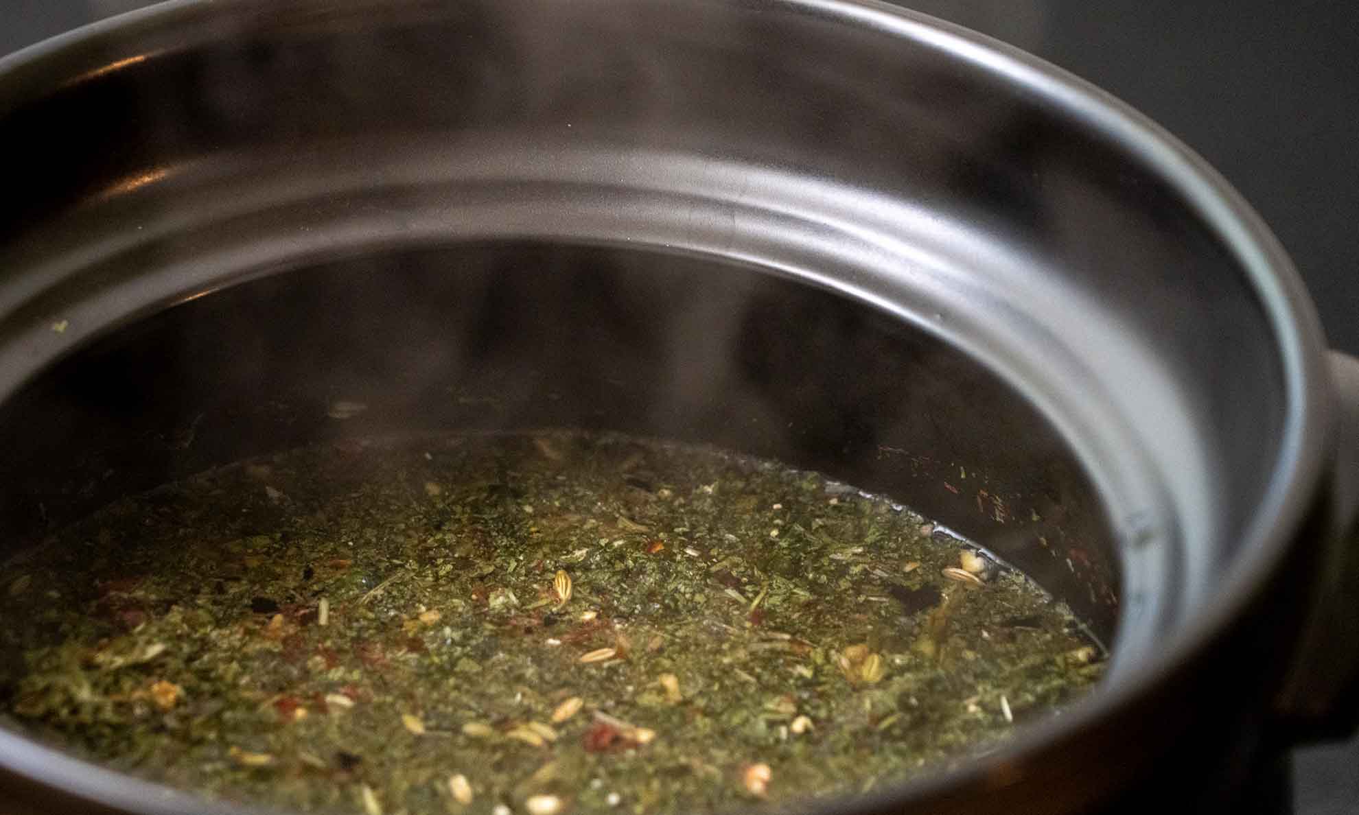 # Herb蒸し
